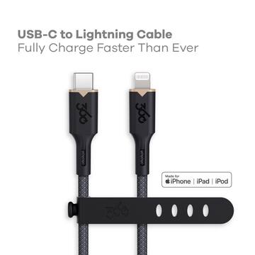 USB-C to Lightning Cable  
Fully Charge Faster Than Ever  

Made for iPhone | iPad | iPod