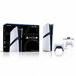 PlayStation 5 Pro Console + Sony PlayStation 5 DualSense Wireless Controller Chroma Pearl - Includes PS5 Pro Console & 2 - PlayStation 5