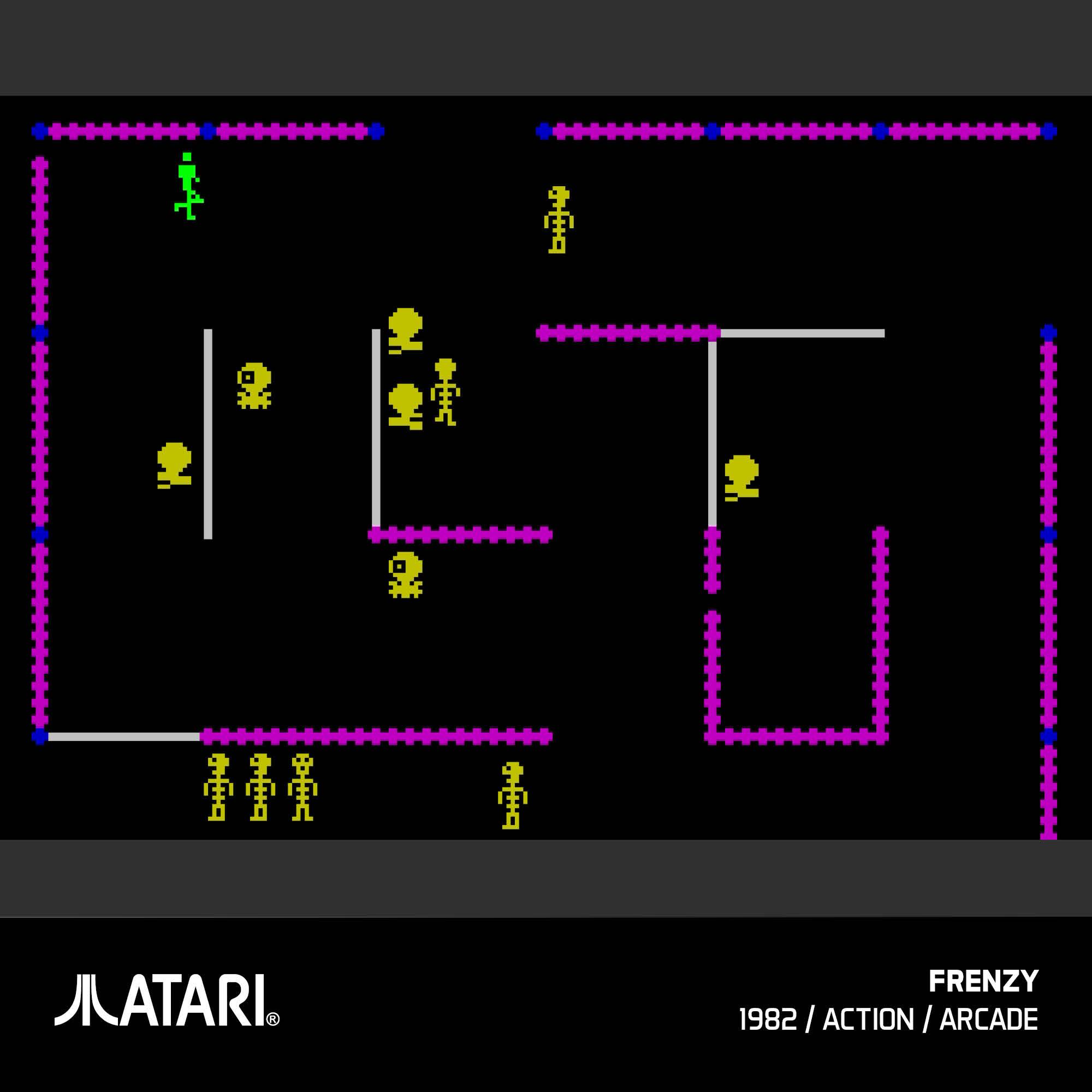 ATARI FRENZY 1982 / ACTION / ARCADE