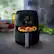 Alt View 24. Philips - Premium Airfryer XXL, Fat Removal Technology, 3lb/7qt capacity, Digital- Black - Black.