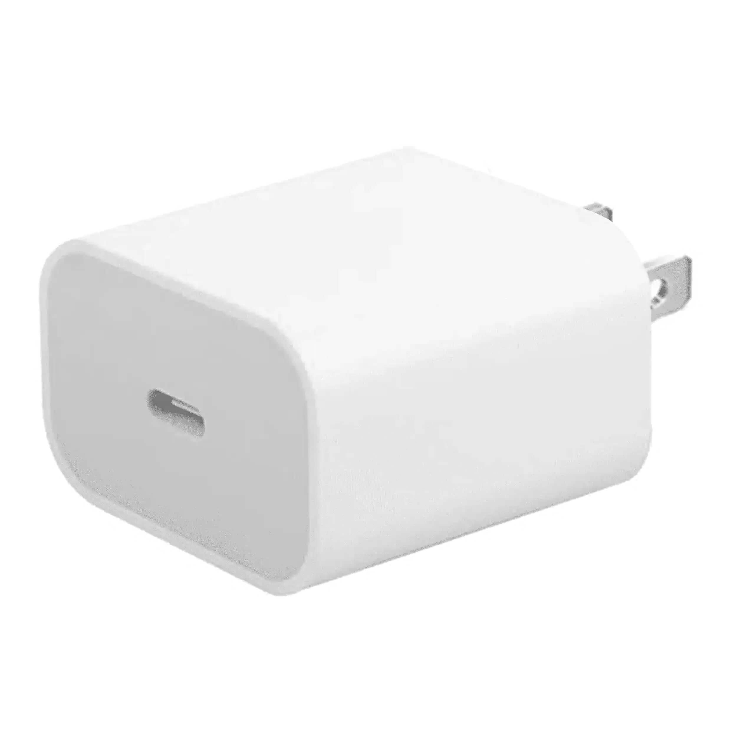 Front. MobileSentrix - Generic 20W USB-C Power Wall Adapter Compatible For iPhone / iPad / Watch / iPod - White.