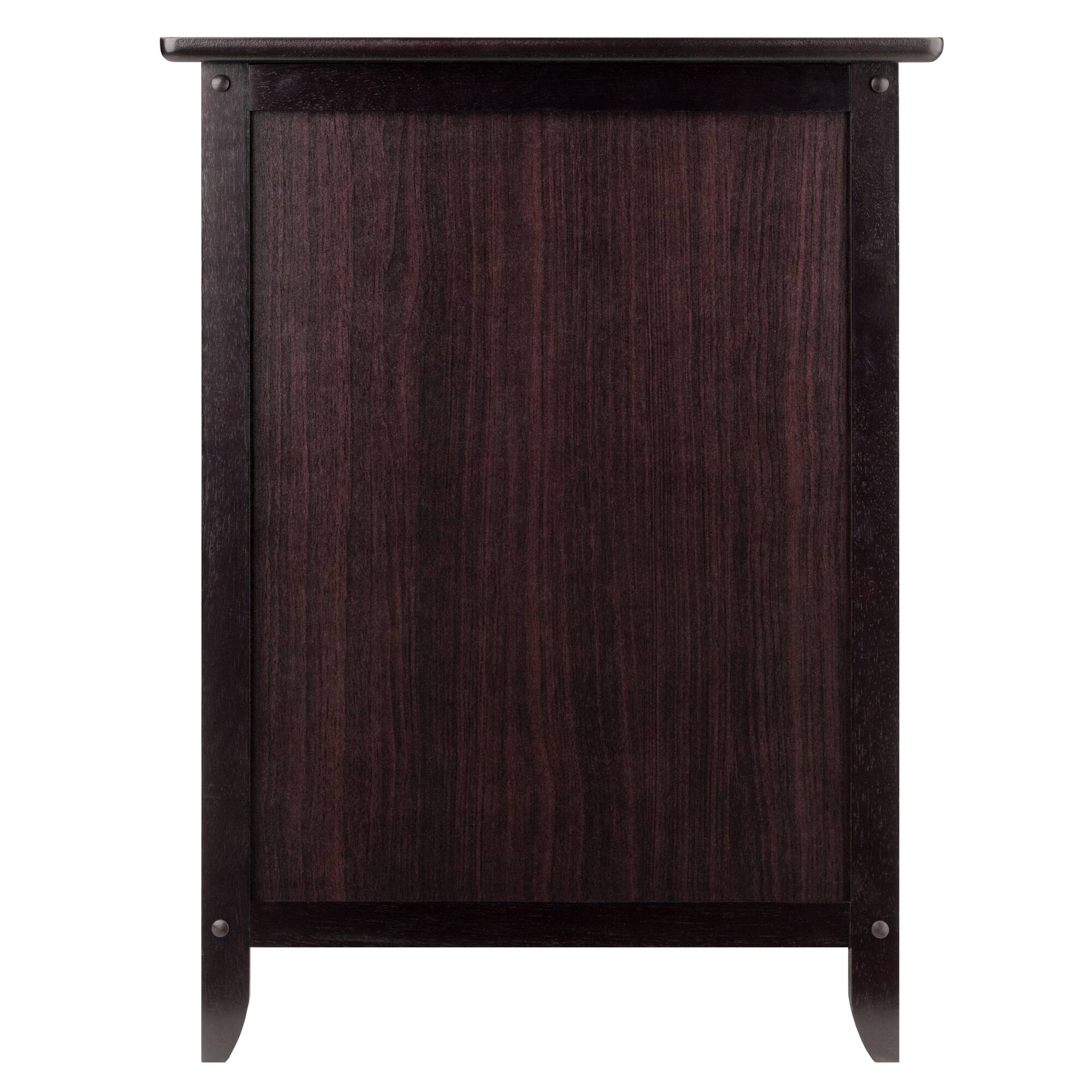 Alt View 2. Winsome Wood - Eugene Accent Table, Nightstand - Espresso.