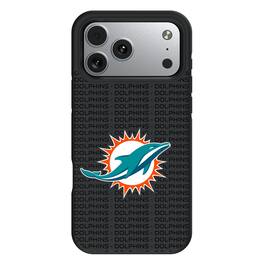 Keyscaper - NFL - Miami Dolphins Bump Case with 8.2ft Drop Protection - 15 - Multicolor