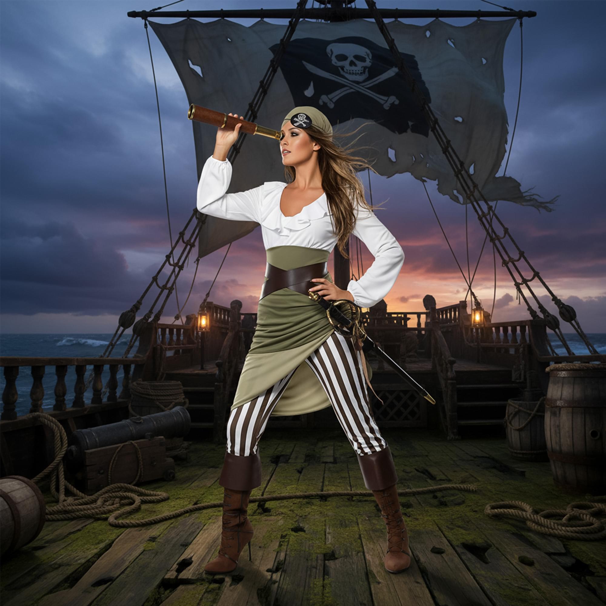 Alt View 3. Smiffys - Shipmate Sweetie Costume Accessory Large - Multi-Colored.