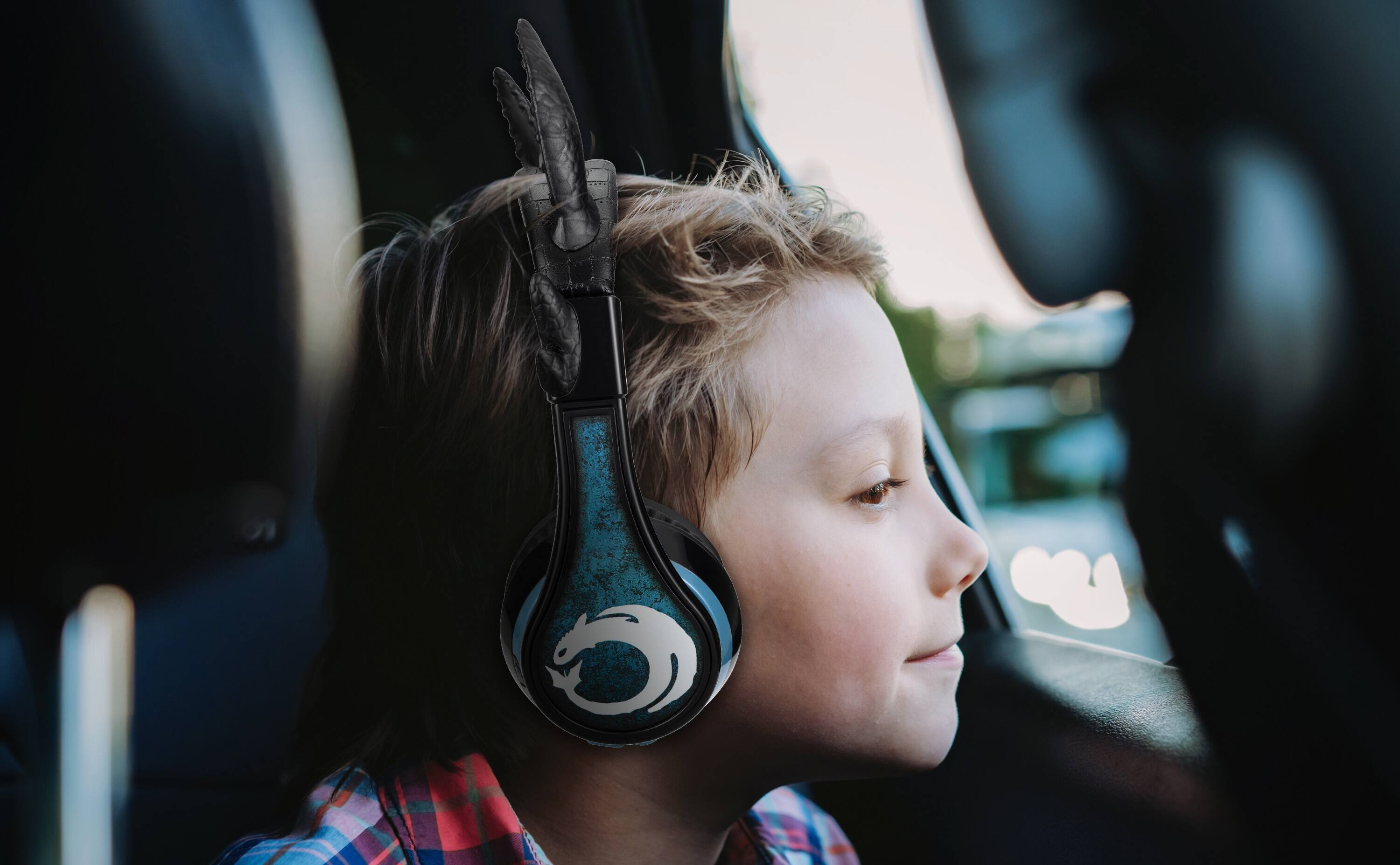 Back. eKids - eKids How to Train Your Dragon Bluetooth Headphones for Kids, Wireless Headphones for School, Home, or Travel - Multicolor.