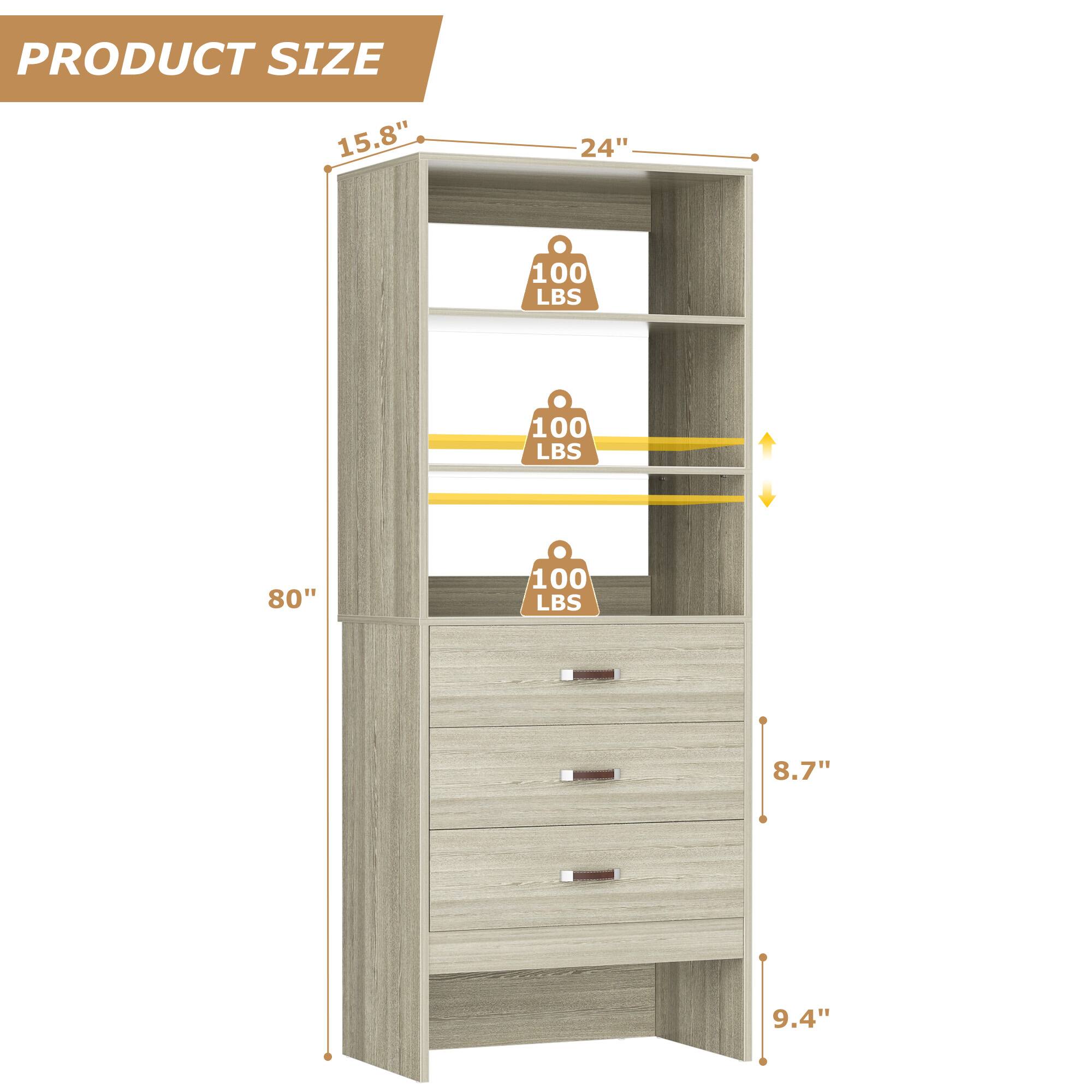 PRODUCT SIZE

15.8"  
24"  
100 LBS  
100 LBS  
80"  
100 LBS  
8.7"  
9.4"