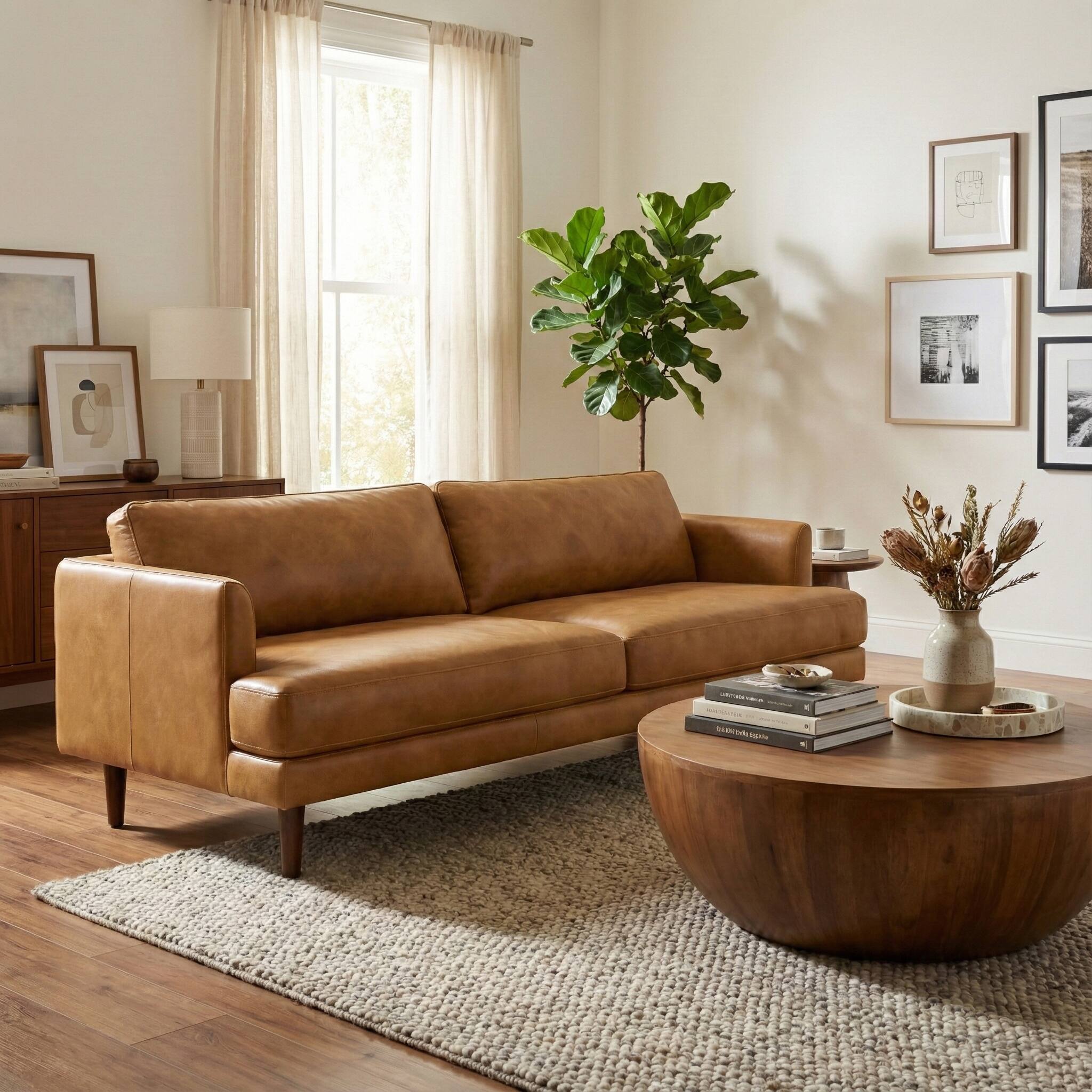 Simpli Home Livingston Sofa - Thumbnail 2