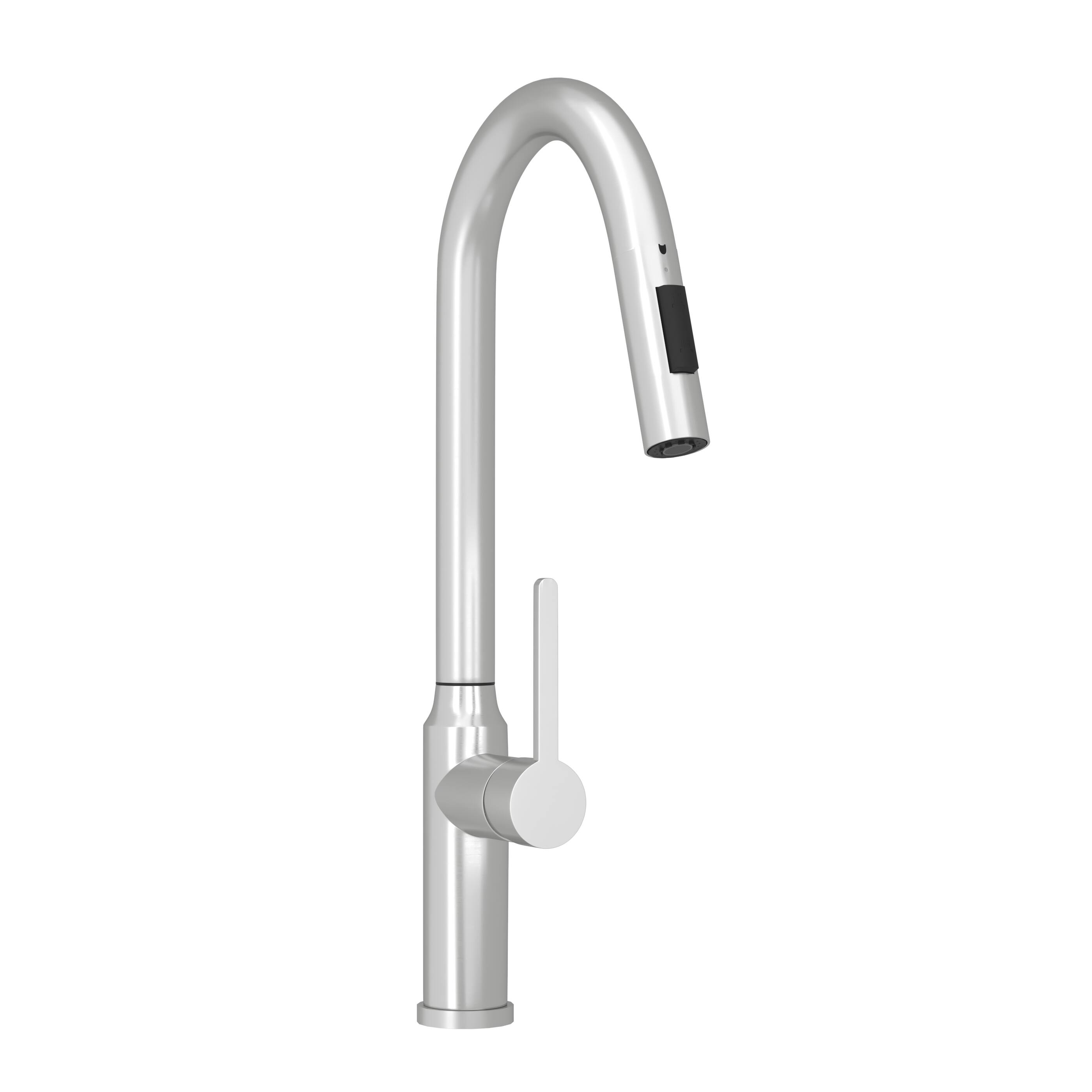 Alt View 2. Bothwa Home - Bothwa Home KF-SL023 Kitchen Faucet in Brushed Nickel Finish - Brushed Gold.