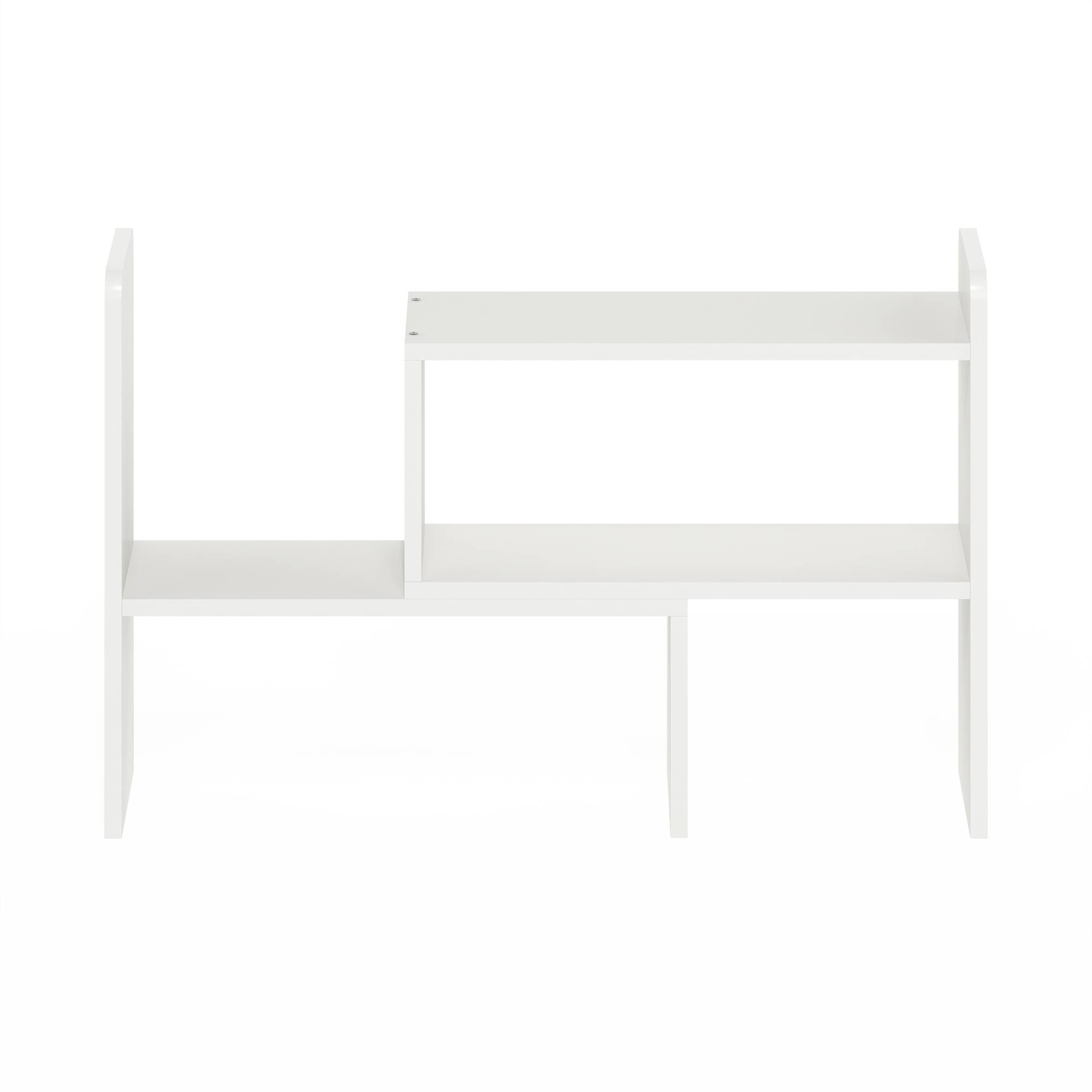 Alt View 2. Furinno - Classic Desk Top Organizer Bookshelf - White.