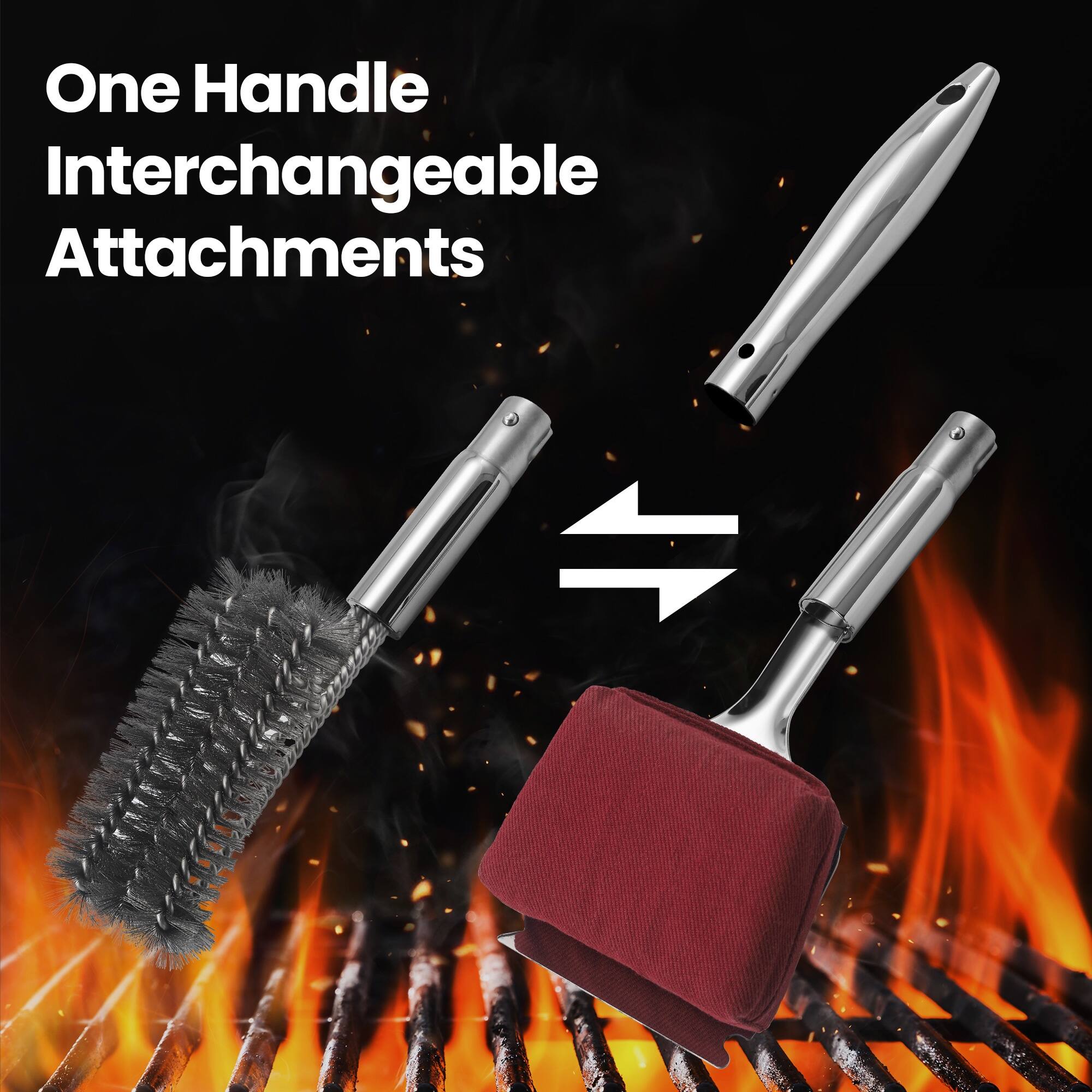 One Handle Interchangeable Attachments