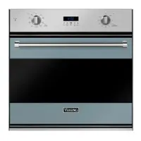 Viking - 30" Built-In Single Electric Convection Oven - November Sky - Front_Zoom