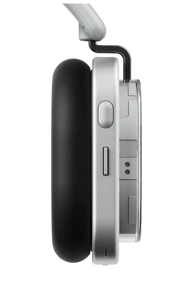 Back. KEF - Nothing Headphone (1) Hybrid Active Noise Cancelling Headphones, Wireless Over-Ear Headphones with 6 Mics, 80Hrs Playtim - white.