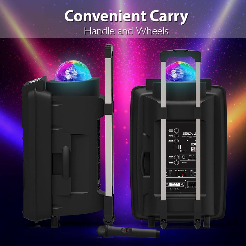 Convenient Carry  
Handle and Wheels  

CAUTION