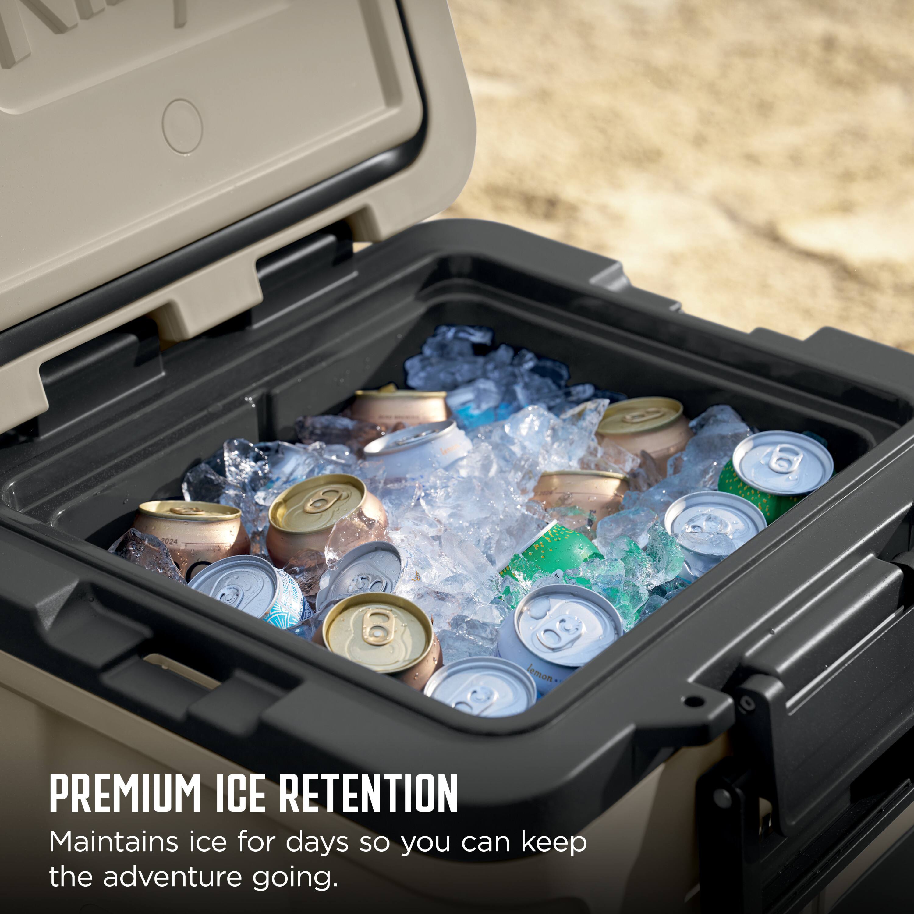 2024 a OC lemon PREMIUM ICE RETENTION Maintains ice for days so you can keep the adventure going.