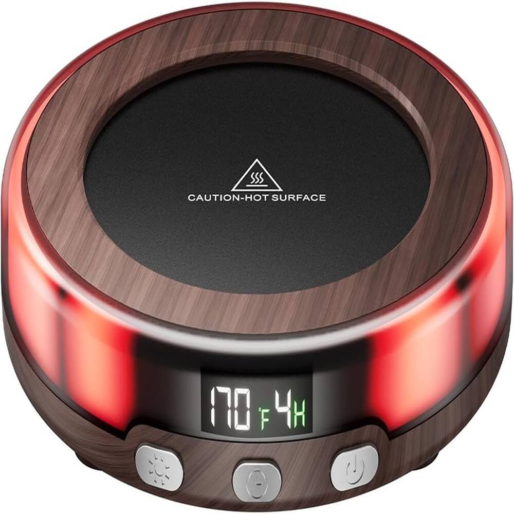 Schertz - Coffee Mug Warmer – 3 Temp Settings, Timer, Finish - wood
