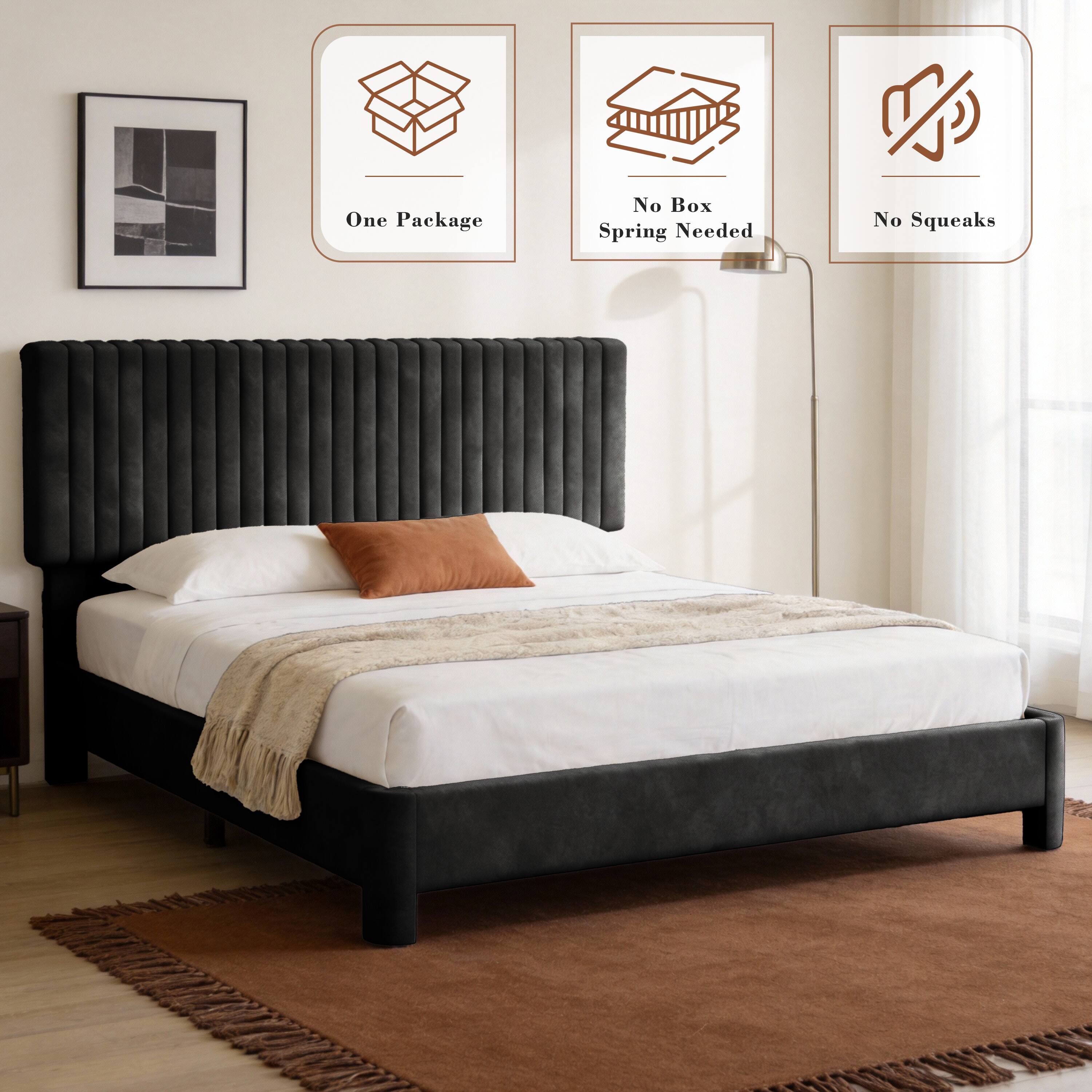 One Package  
No Box Spring Needed  
No Squeaks