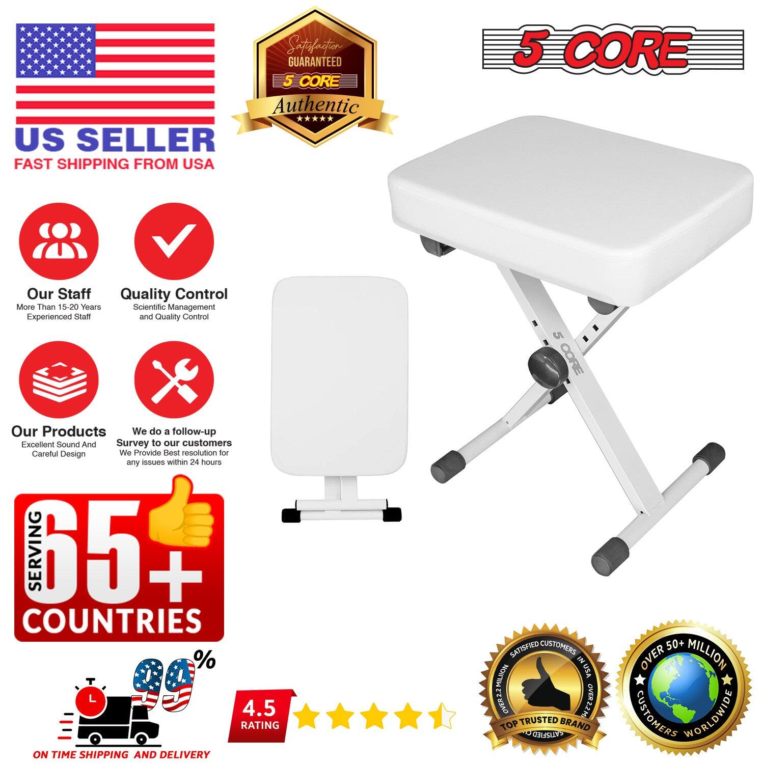 Satisfaction GUARANTEED 5 CORE Authentic ***** US SELLER FAST SHIPPING FROM USA 5 CORE Our Staff Quality Control More Than 15-20 Years Scientific Management Experienced Staff and Quality Control Our Products We do a follow-up Excellent Sound And Survey to our customers Careful Design We Provide Rest resolution for any issues within 24 hours SERVING 65 + COUNTRIES 4.5 RATING ON TIME SHIPPING AND DELIVERY SATISFIED CUSTOMERS IN INUSA OVER 50+ MILLION CUSTOMERS WORLDWIDE TOP TRUSTED BRAND