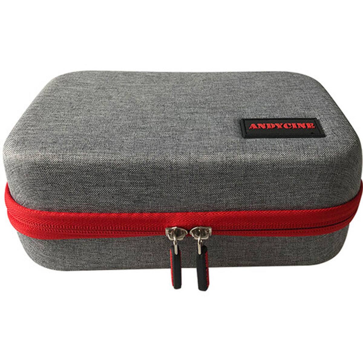Front. AndyCine - AndyCine Zippered Carry Case with EVA Foam for 7" Camera Monitors, Gray.