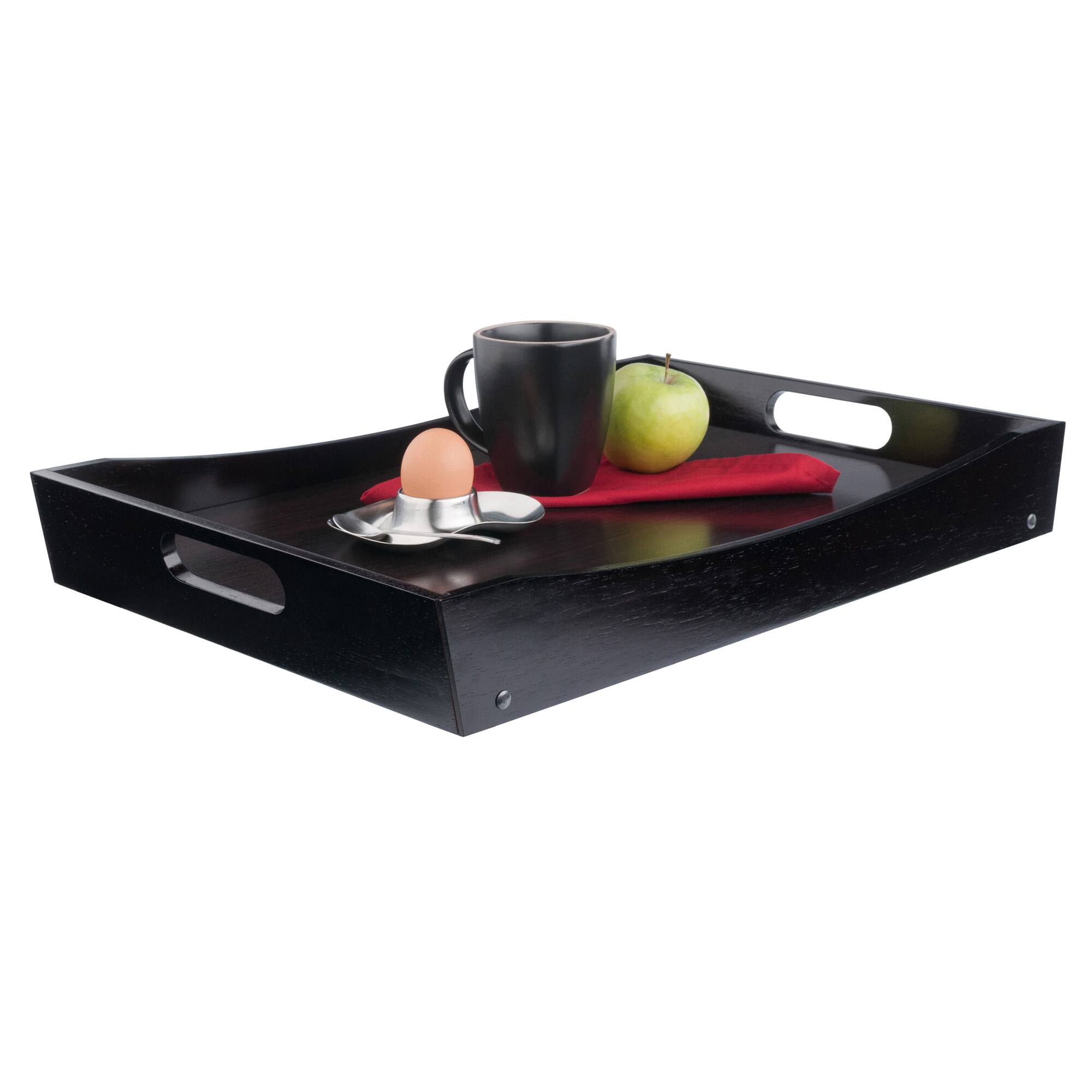 Alt View 7. Winsome Wood - Benito Breakfast Tray - Espresso.