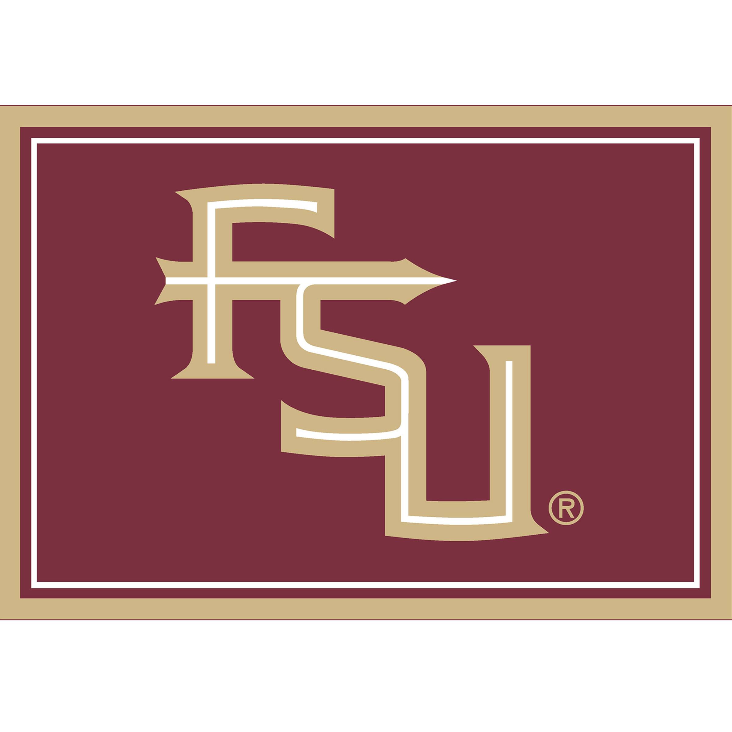 Front. Imperial - Florida State Seminoles 2'8" x 3'10" Area Rug - Multicolor.