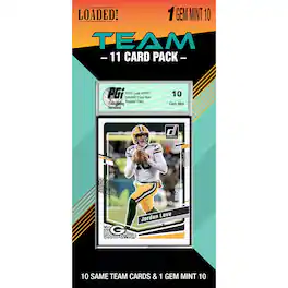 C&I Collectibles - Green Bay Packers Trading Card Pack - Multicolor