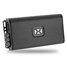Front. NVX - VADM4 v2 4-Channel Class D Amplifier 1000W Peak, 500W RMS, 2/4-ohm Stable, for Car/Truck/Marine/UTV/Motorcycle.