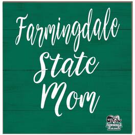Jardine - SUNY Farmingdale State Rams 10'' x 10'' Mom Plaque - Green