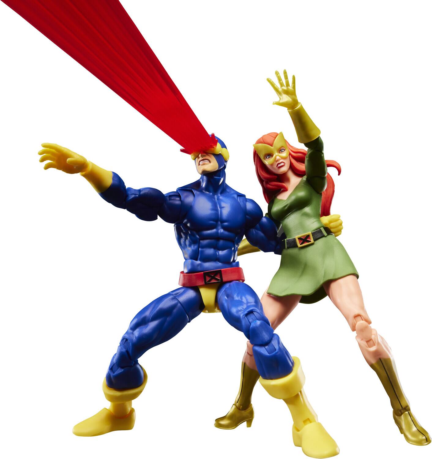 Alt View 2. Hasbro - Hasbro Collectibles - X-Men '97 - Marvel Legends - Cyclops & Jean Grey Action Figure 2-Pack   - COLLECTIBLES - Multicolor.