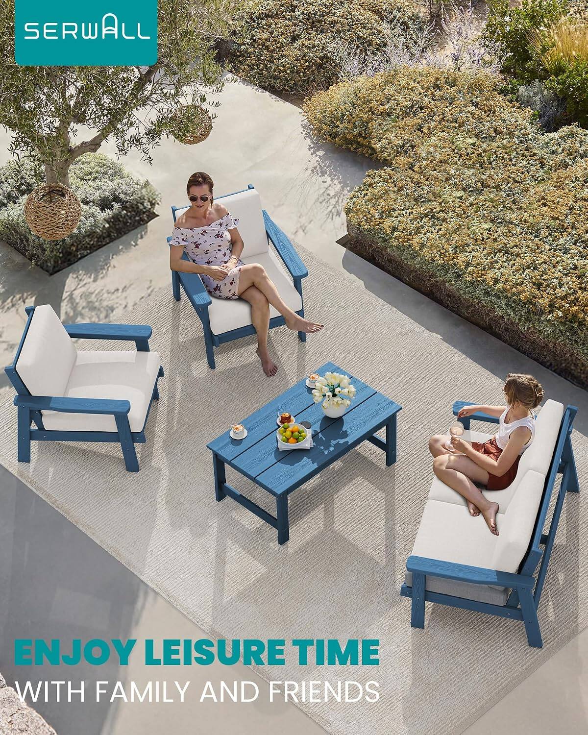 SERWALL  
ENJOY LEISURE TIME WITH FAMILY AND FRIENDS