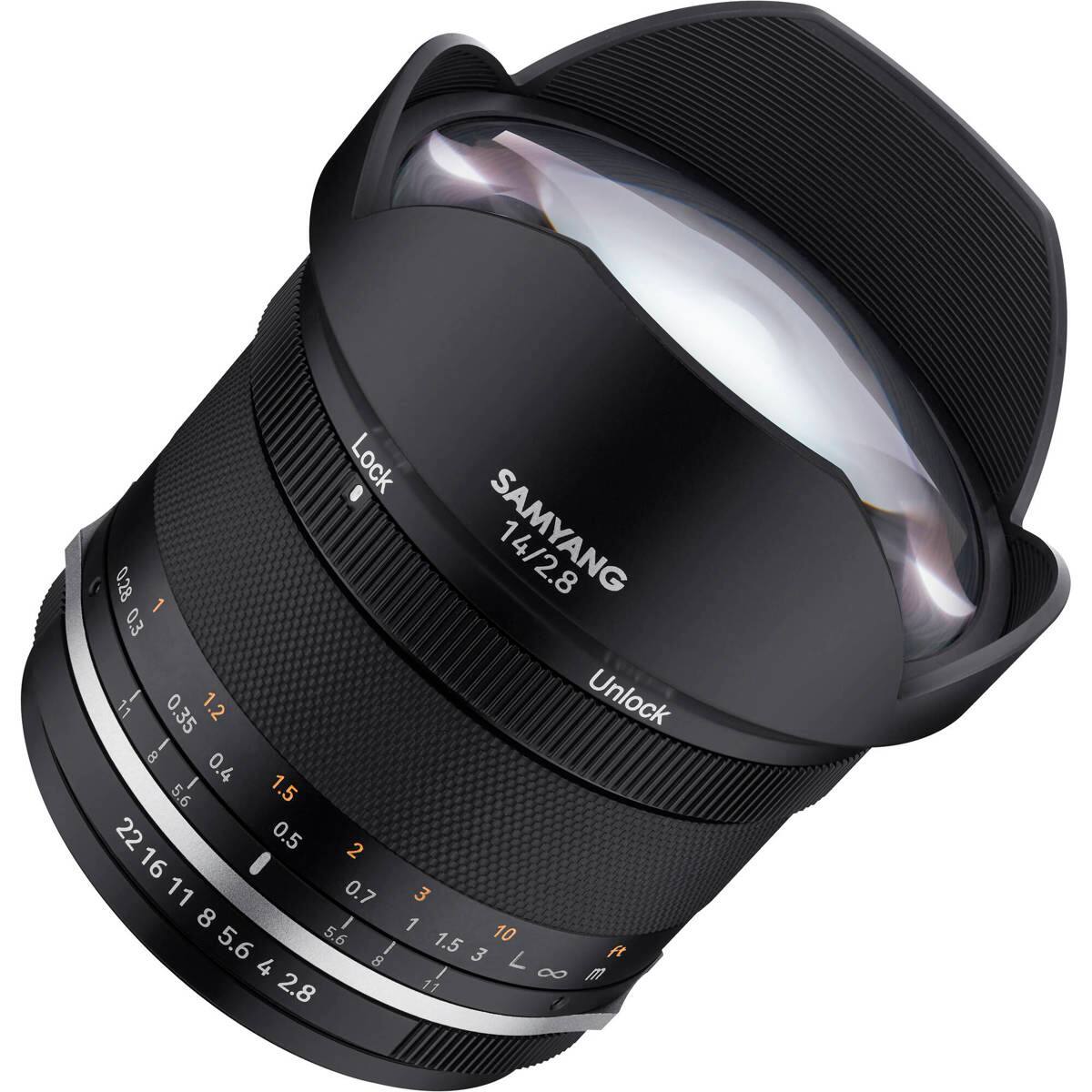 Lock 0.28 SAMYANG 14/2.8 1 0.3 11 0.35 1.2 Unlock I 8 0.4 5.6 1.5 22 0.5 2 16 11 0.7 3 8 I 1 5.6 5.6 1.5 10 I 3 ft 4 8 I 7 8 B 2.8 11