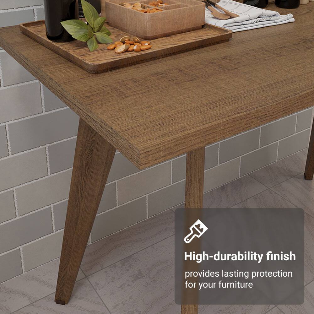 High-durability finish provides lasting protection for your furniture.