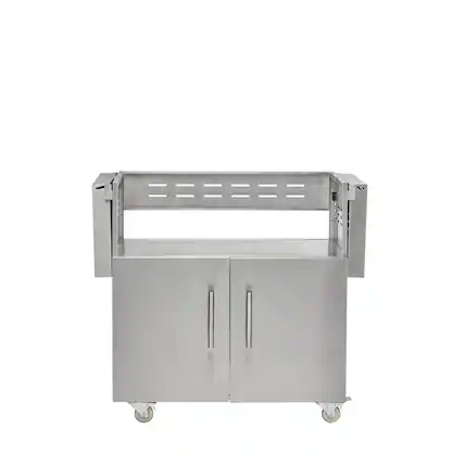 Front. Coyote Outdoor Living - Coyote Outdoor Living cart For 36" CL or SL-Series Grill - Stainless Steel.