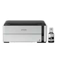 Epson - EcoTank ET-M1170 Wireless Monochrome SuperTank Printer - White - Front_Zoom