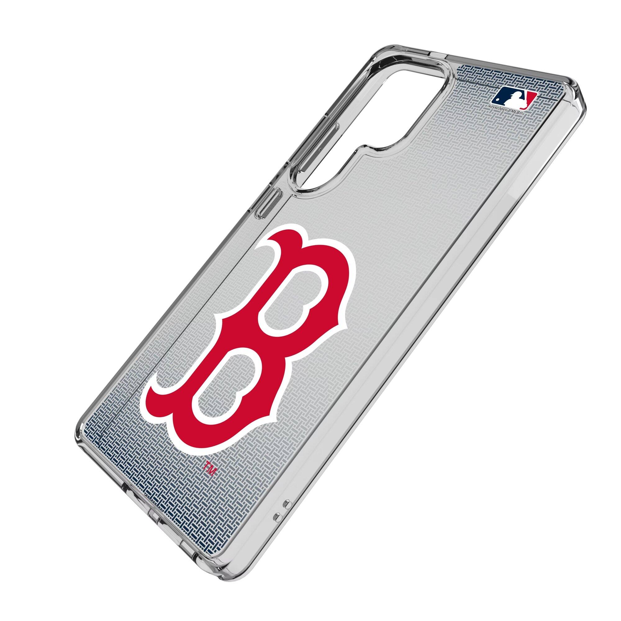 Alt View 1. Keyscaper - Linen Logo Galaxy Clear Case - S25 Plus - Multicolor.