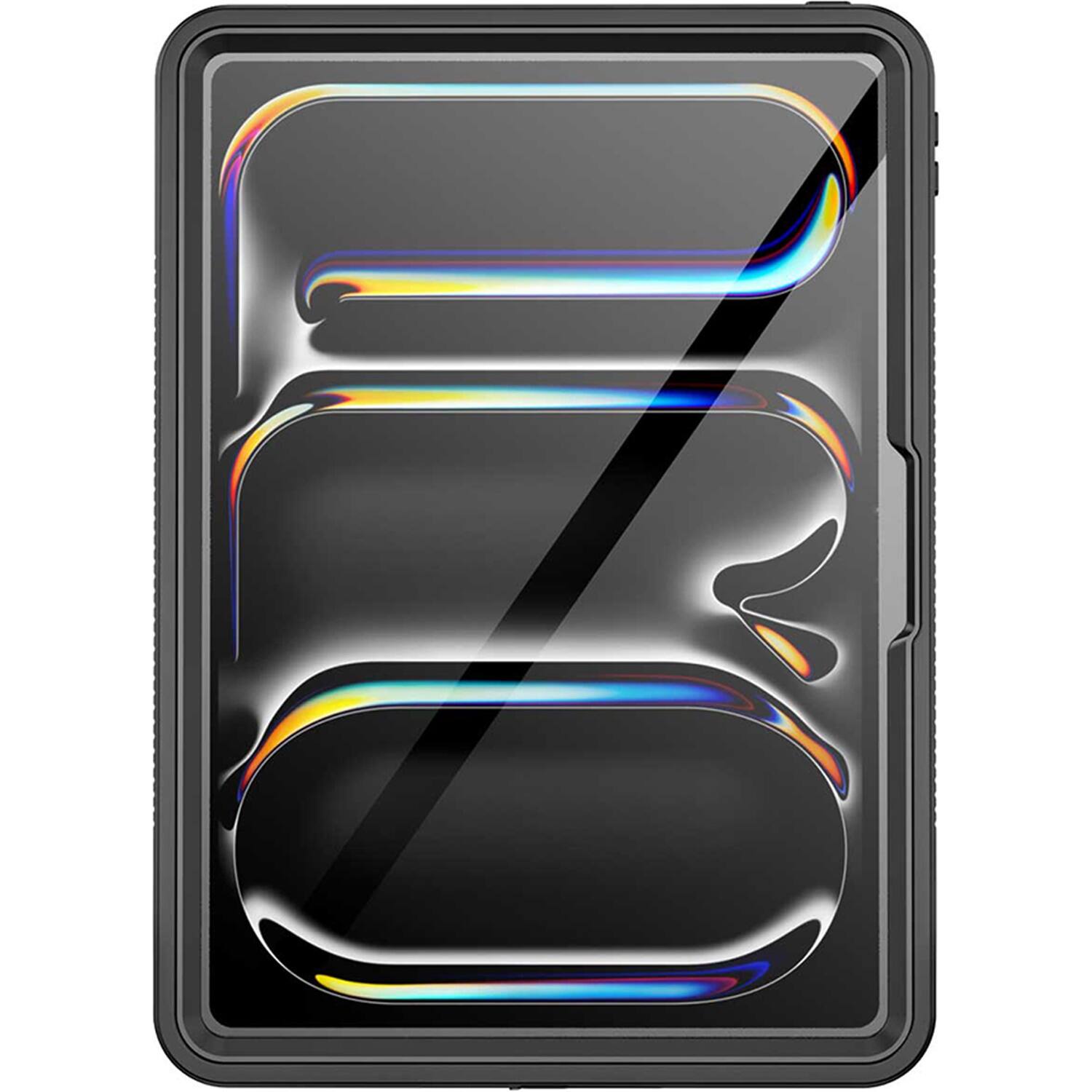 Alt View 11. SaharaCase - Oasis Series Water-Resistant Case for Apple iPad Pro (M4) 11" 2024 - Clear/Black.