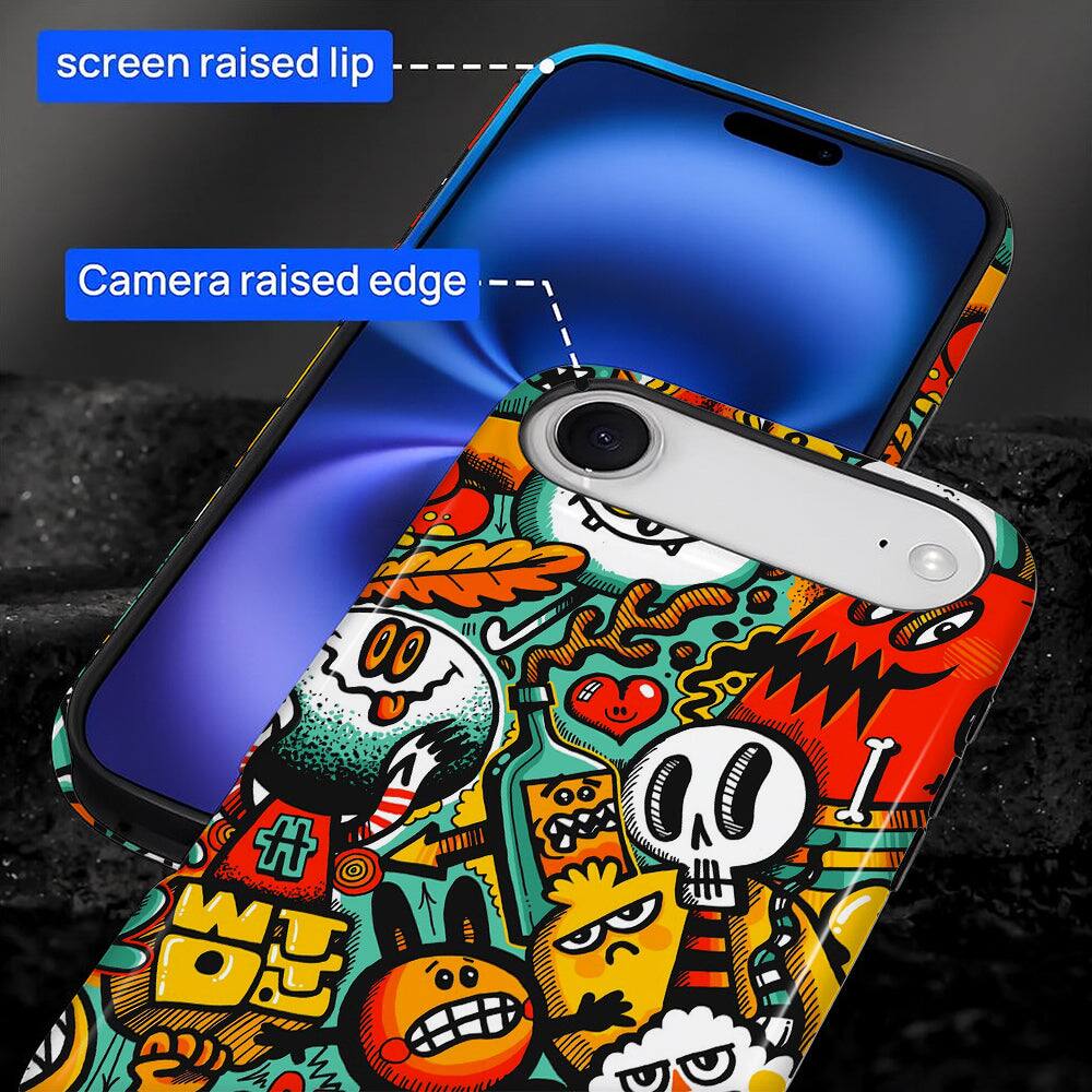 screen raised lip  
Camera raised edge