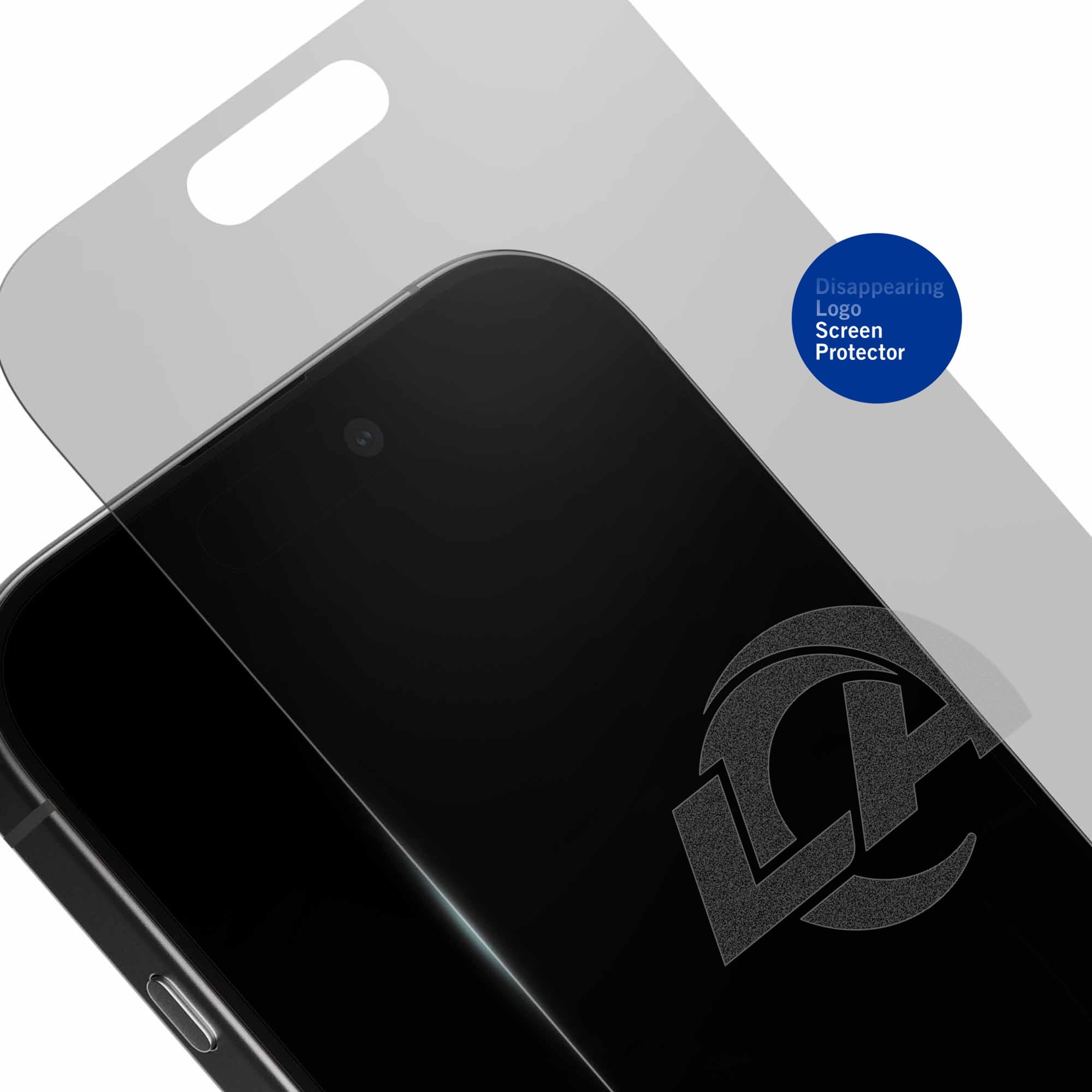 Disappearing Logo Screen Protector