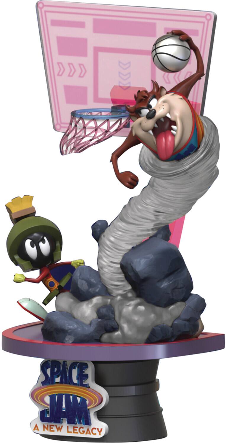 Beast - Kingdom - Space Jam: A New Legacy - D-Stage - Taz & Marvin 6" Statue - Collectibles - Multicolor