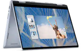 Dell - Upgraded - Inspiron 14 - 14" FHD+ 2-in-1 Touchscreen Laptop - Core 7 150U 2024 - 16GB Memory - 512GB SSD - Windows 11Pro - Windows 11 Pro - Ice Blue