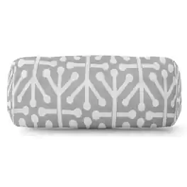 Majestic Home - Bolster Pillow Aruba - Gray