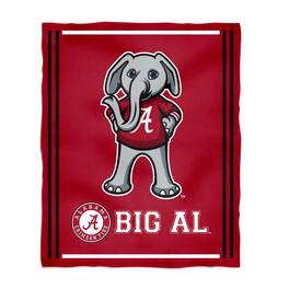 Vive La Fete - Alabama Crimson Tide 36'' x 48'' Big Mascot Blanket - Red