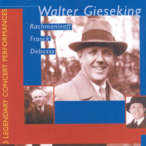 Walter Gieseking - 3 Lengendary Concert Performances   - COMPACT DISCS [CD] price history on PriceWatchPro