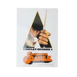 NMR Distribution - A Clockwork Orange Knife Tin Sign - Multicolored