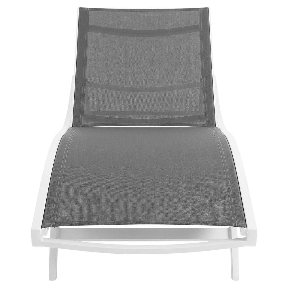Alt View 1. Outdoor Escape - Outdoor Patio Lounge Chair Set Of 4 With Stylish Design And Comfort - White.