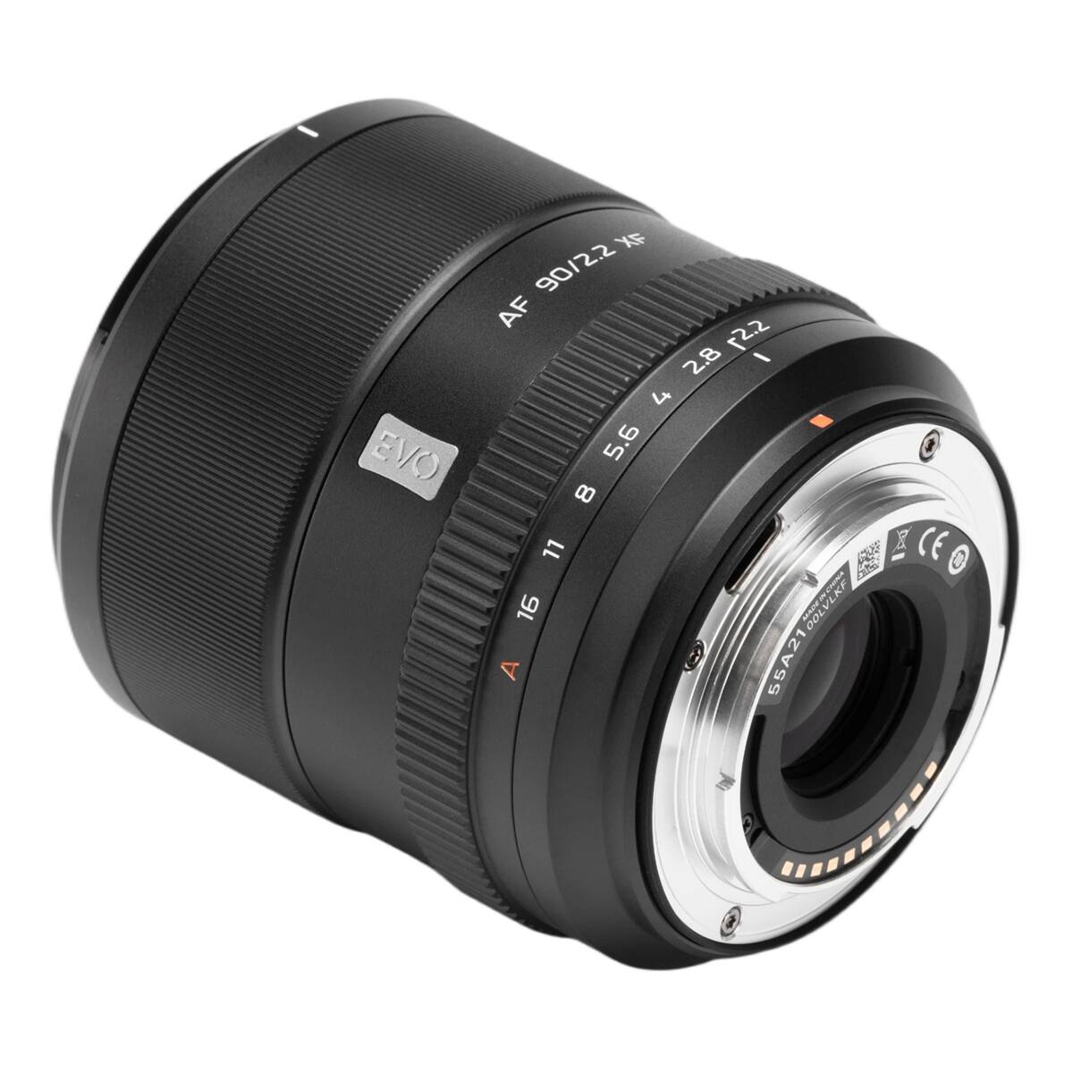 EVO  
XF 90/2.2 AF 2.2 2.8 - 4 5.6 8 LL 16  
DOLVLKF 55A21  
8 CE