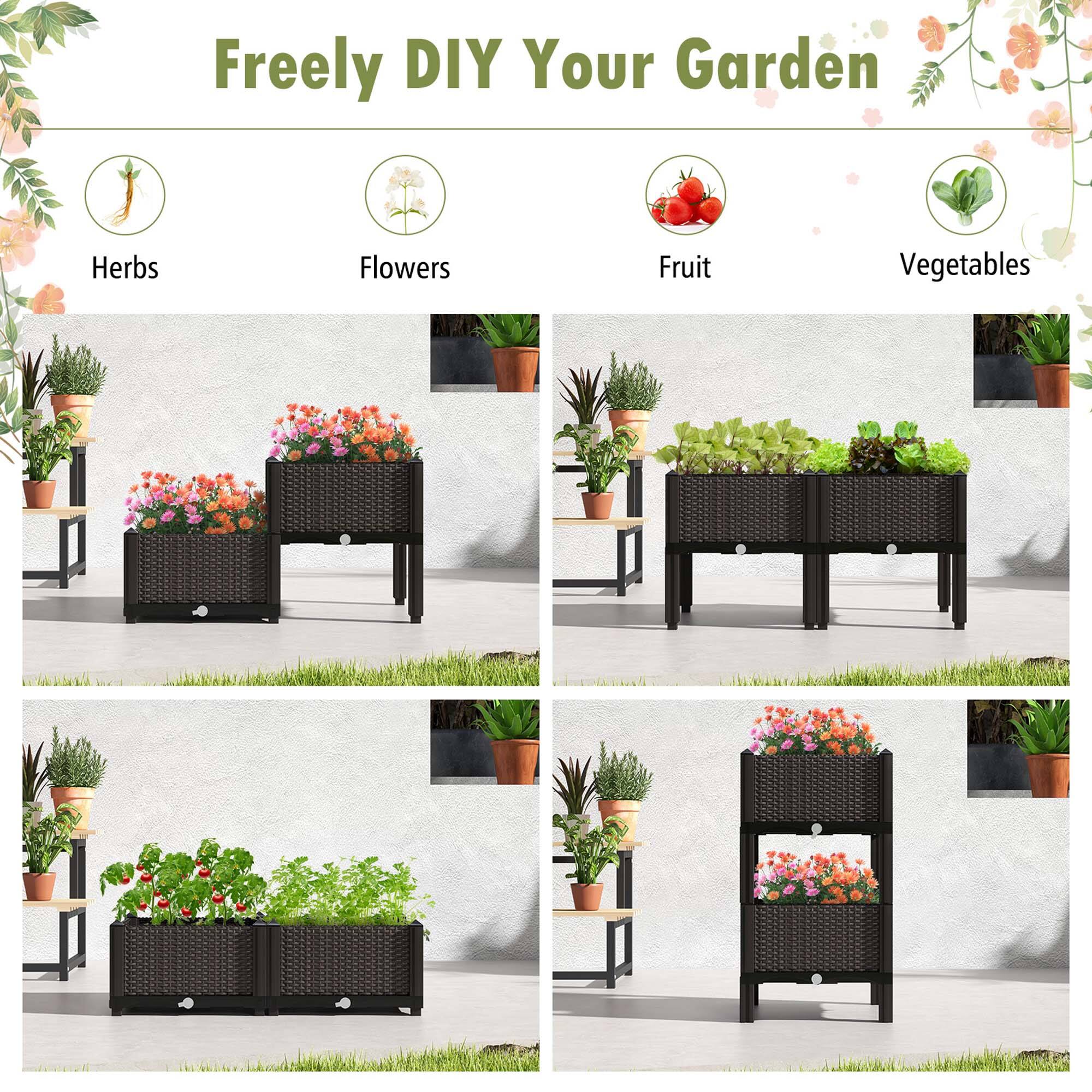 Freely DIY Your Garden

Herbs  
Flowers  
Fruit  
Vegetables