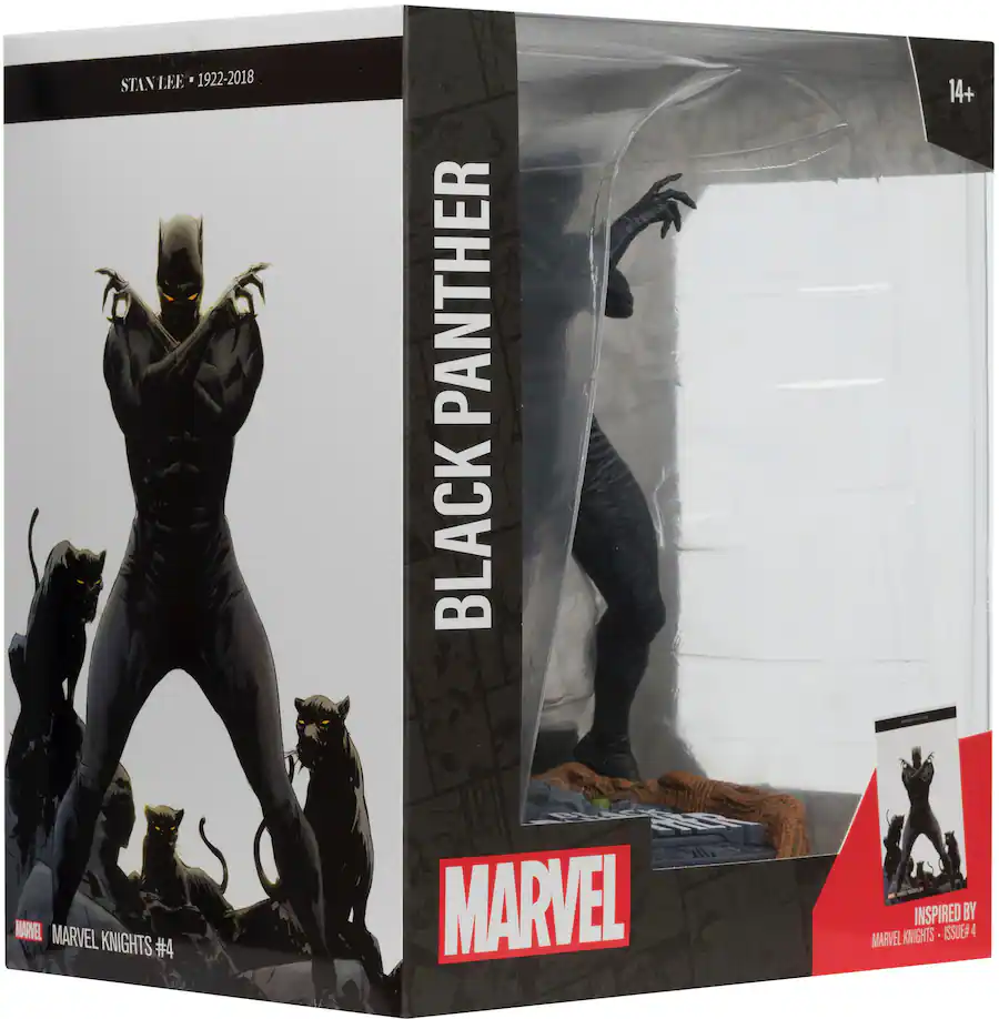 McFarlane Toys Marvel Black Panther 1:10th Scale Collectible with Scene (Marvel Knights #4) is $15 on Amazon -ad McFarlane Toys Marvel Black Panther 1:10th Scale Collectible with Scene (Marvel Knights #4) is $15 on Amazon -ad