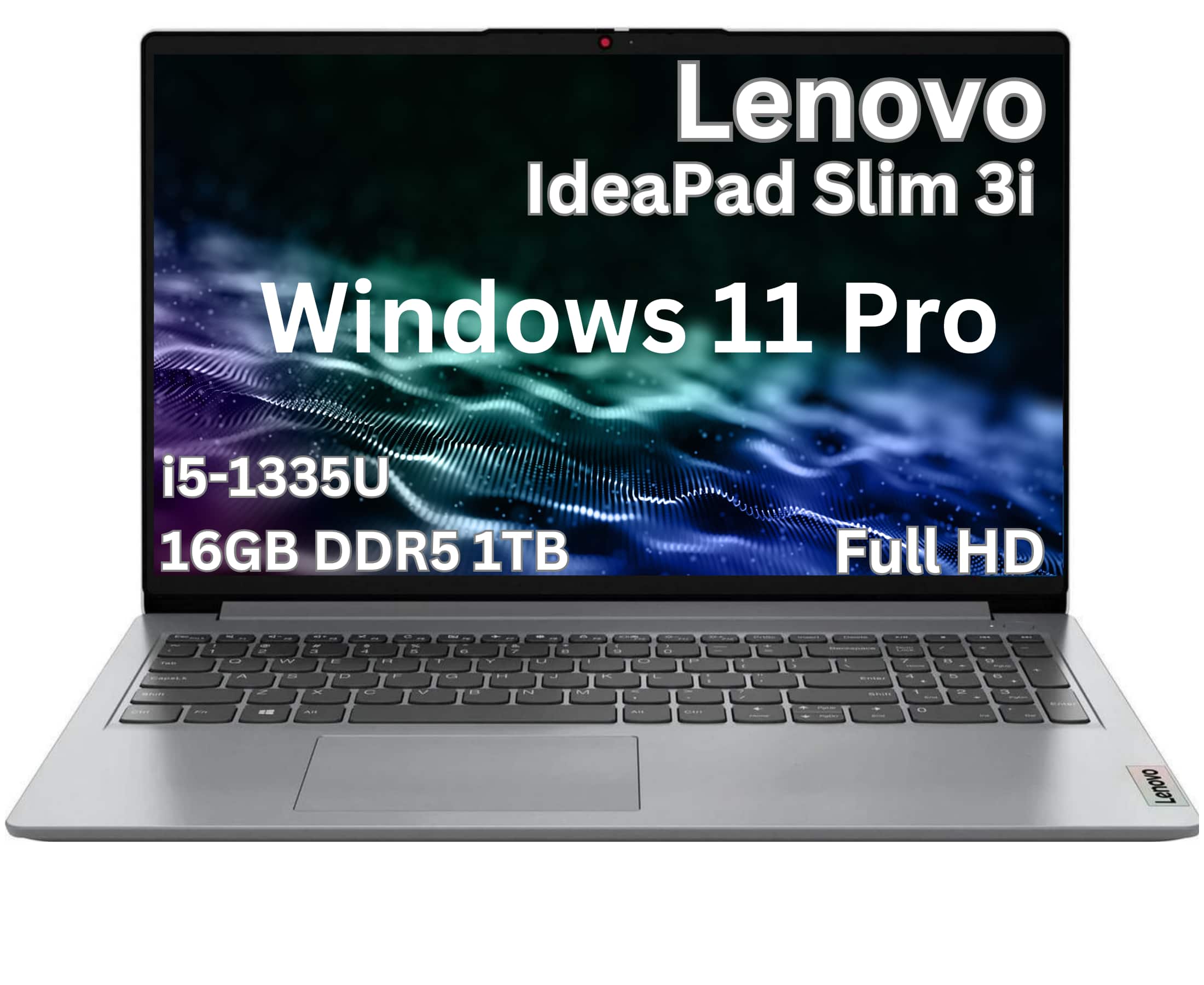 Lenovo IdeaPad Slim 3i Windows 11 Pro i5-1335U 16GB DDR5 1TB Full HD