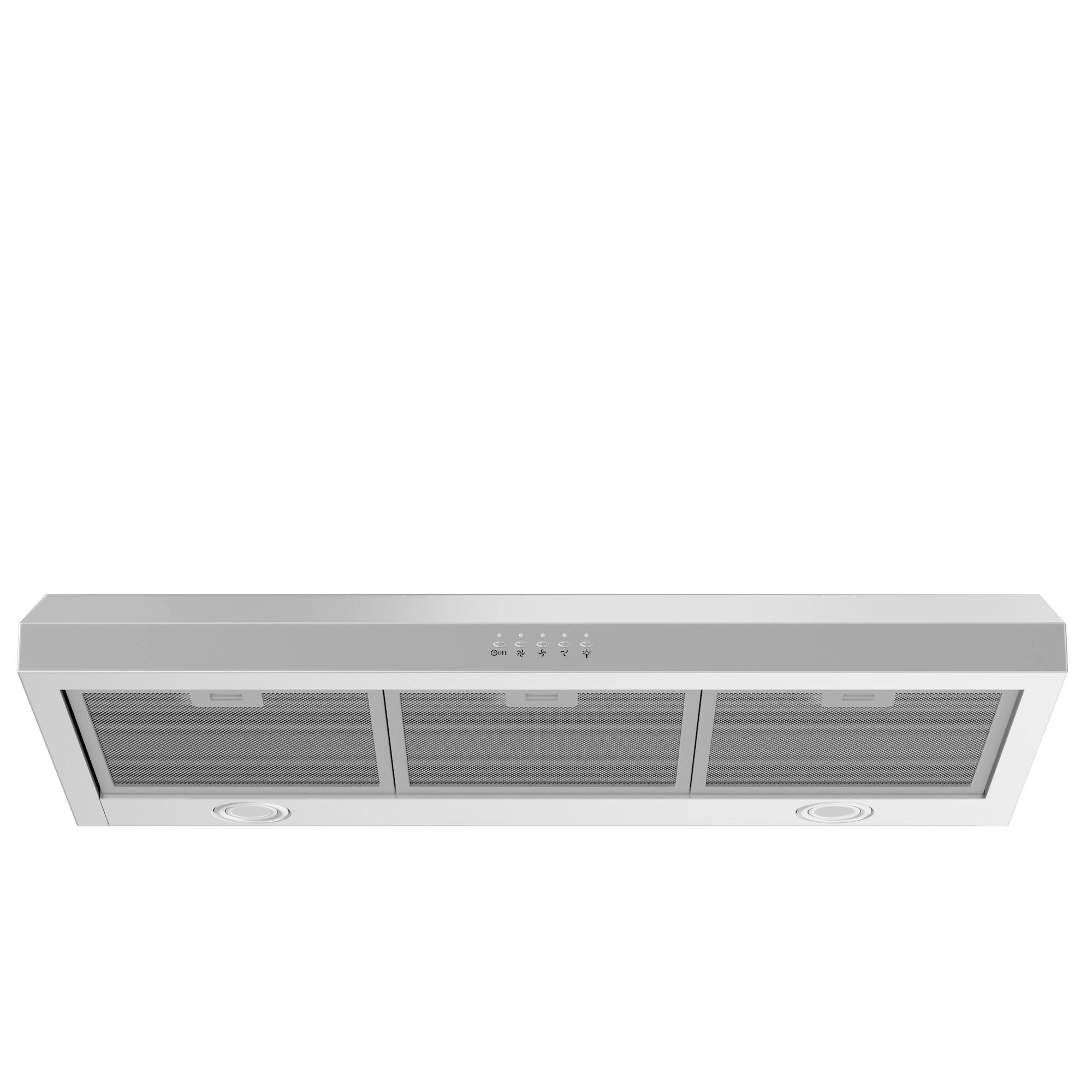 Angle. ZLINE - 30" Externally Vented Range Hood - Brushed Stainless Steel.