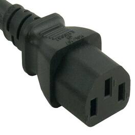Sanoxy - Cables and Adapters; 6ft 16 AWG Computer Power Extension Cord (IEC320 C13 to IEC320 C14) - Black